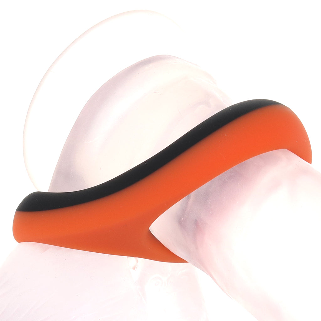 Rock Solid The Code C-Ring and Bandana Set in Orange Cock Rings - Tophatter Daily Deals