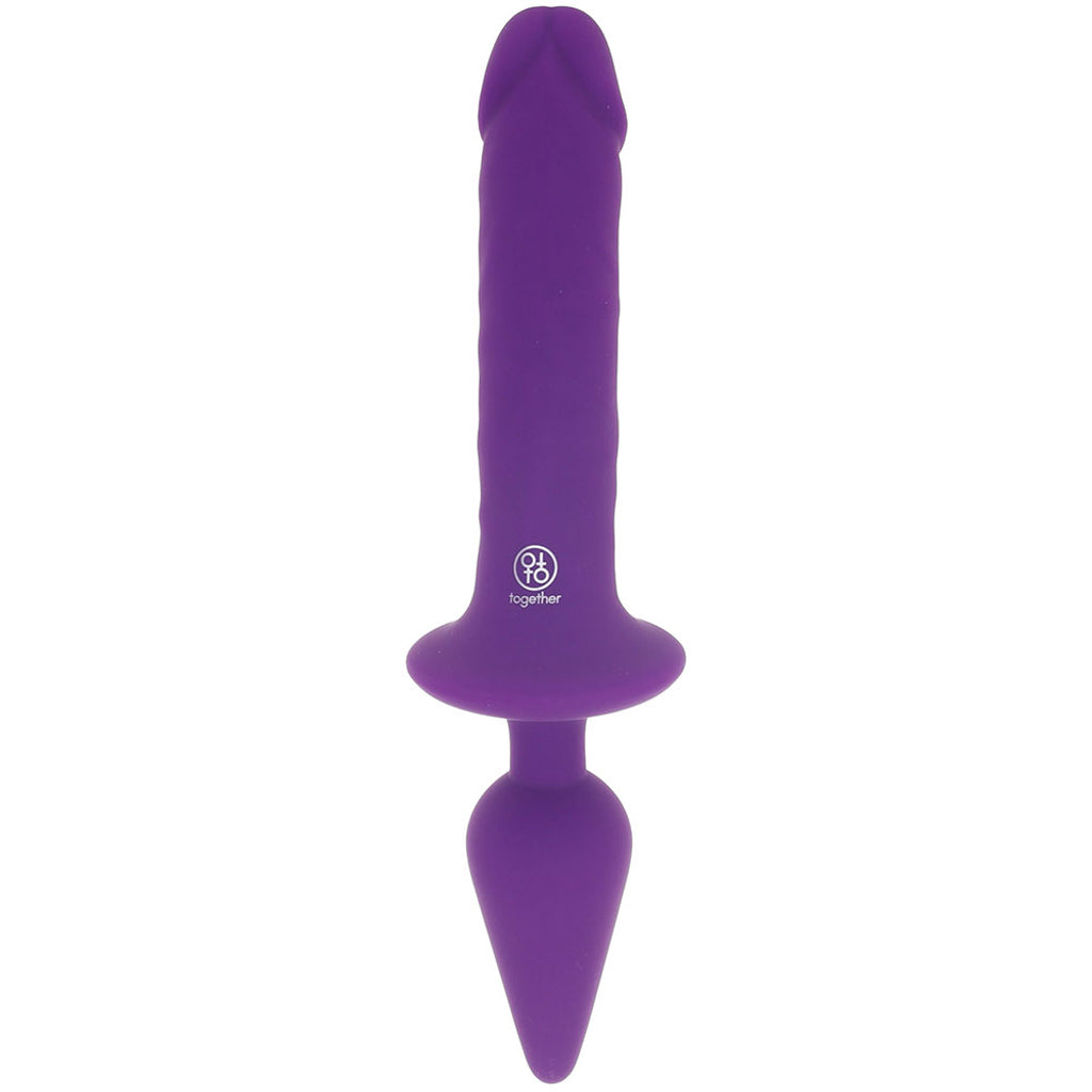 Together Double Pleasure Dildo and Butt Plug Dildo Sex Toys > Double Ended Dildos - Tophatter Daily Deals