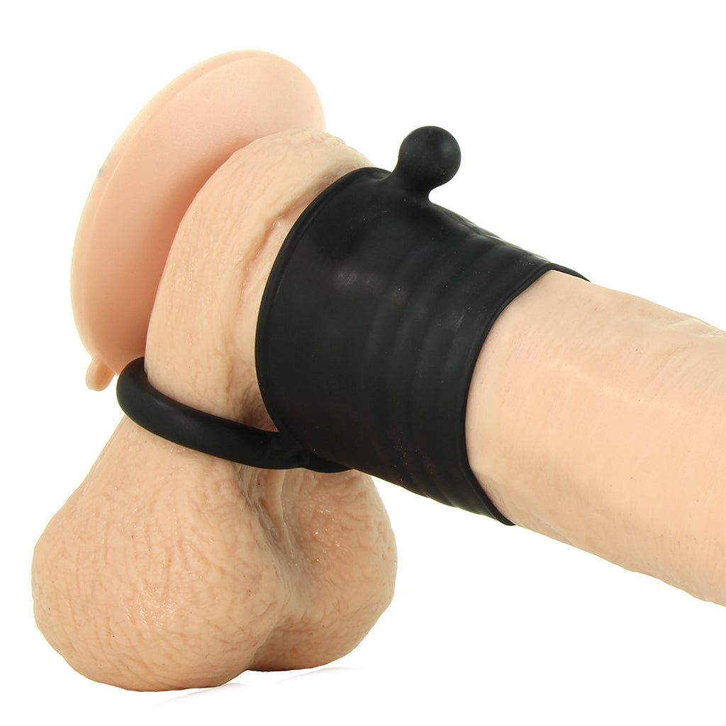 Maxx Men Clitmaster Cocksleeve in Black - Tophatter's Adult Products Male Enhancement > Extenders and Sleeves - Tophatter Daily Deals