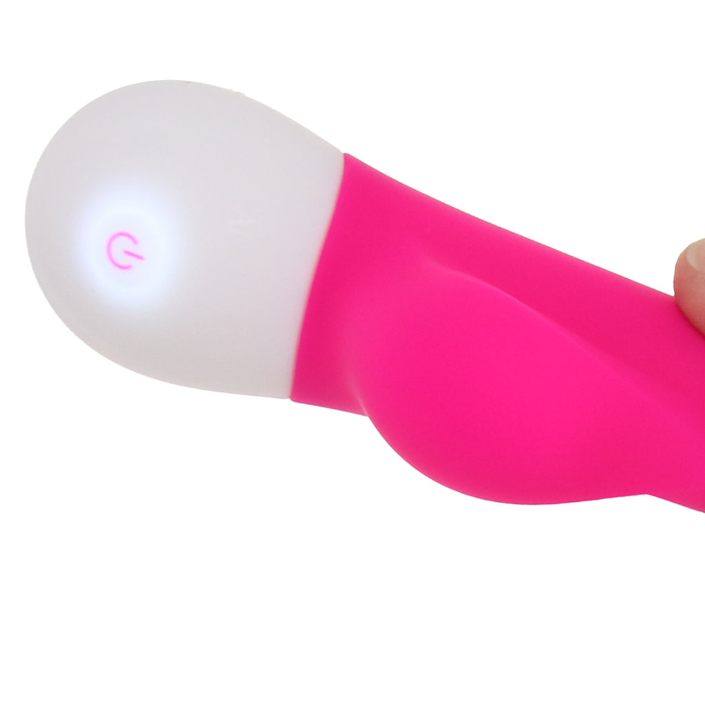 Basic Essentials Dual Pleasure Rabbit Vibe - Tophatter's Vibrator Deals Online Vibrators > Rabbit Vibrators - Tophatter Daily Deals
