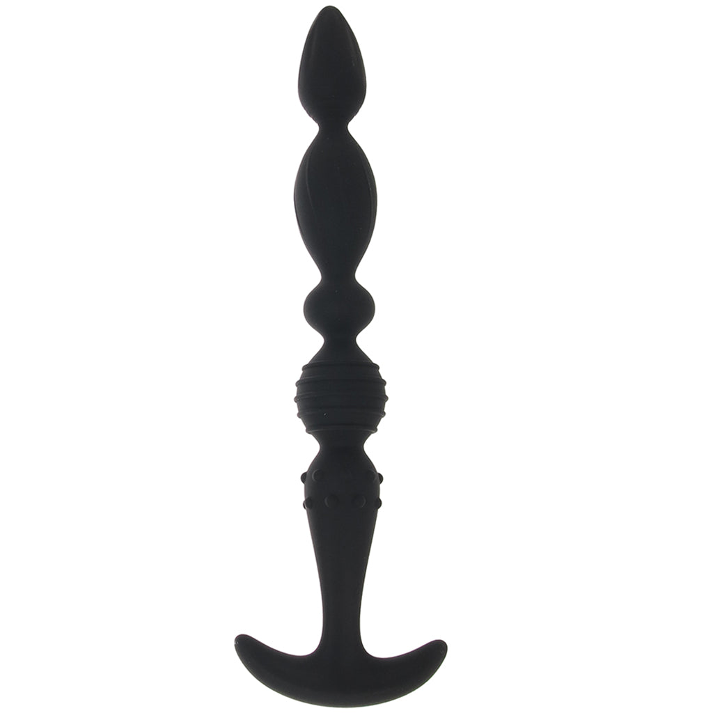 LEVELZ Multi Textured Flared Anal Probe Anal Sex Toys > Anal Beads - Tophatter Daily Deals