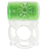 Play With Me Pleaser Rechargeable Cock Ring in Neon Green Cock Rings - Tophatter Daily Deals