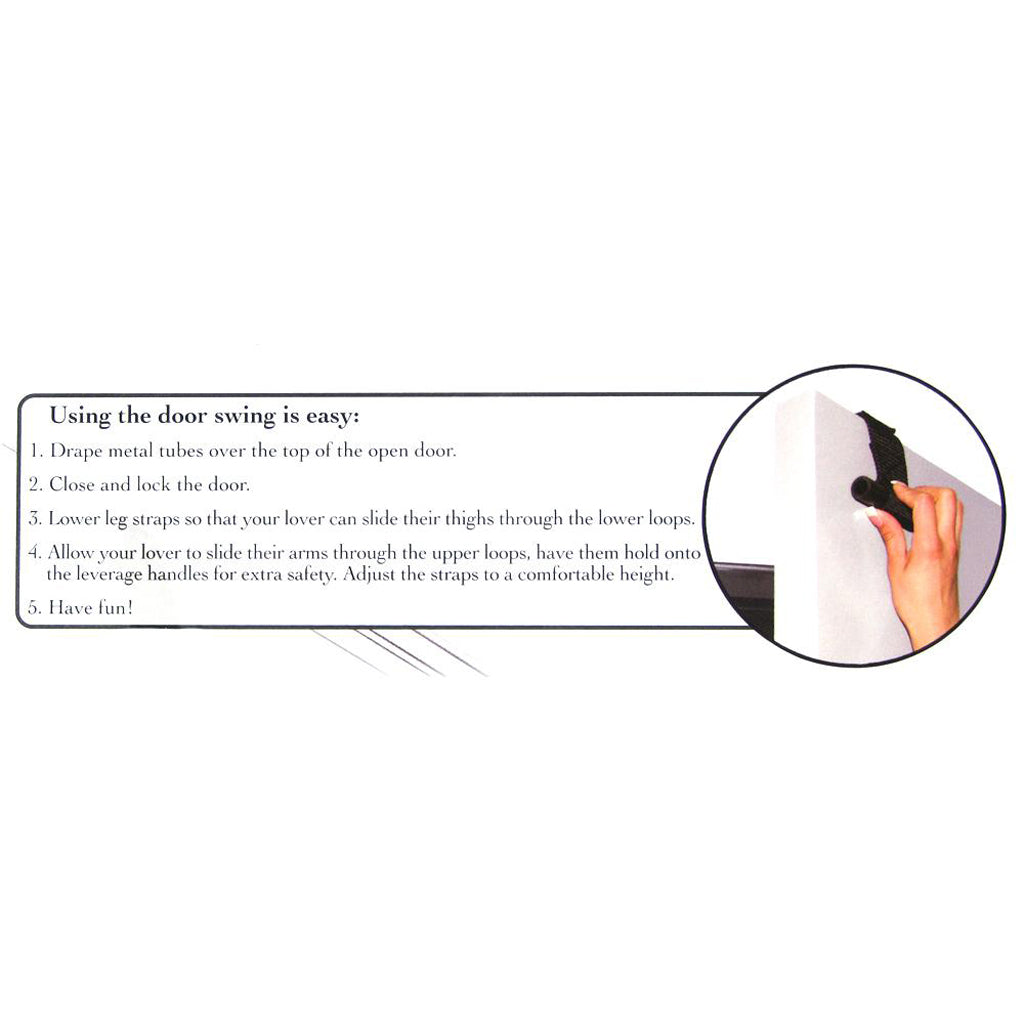 Fetish Fantasy Deluxe Door Swing - Tophatter's Adult Products Bondage and Fetish > Sex Swings and Suspension - Tophatter Daily Deals