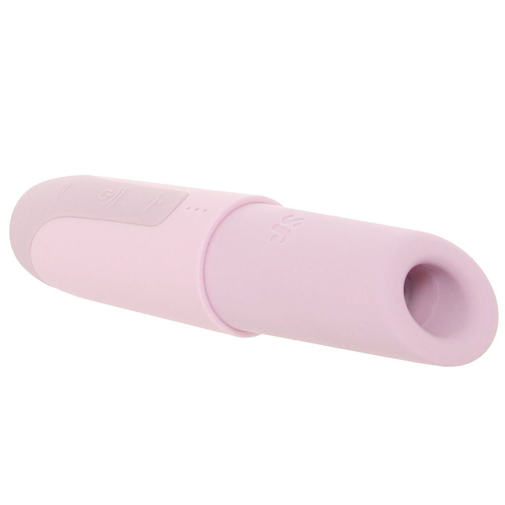 Satisfyer Secret Kiss Travel Air Pulse Stimulator Vibrators > Clitoral Stimulators - Tophatter Daily Deals