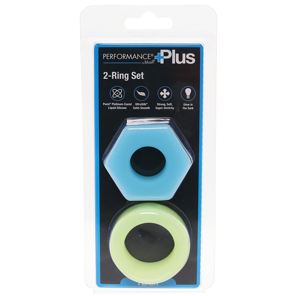 Performance Plus Flash 2 Ring Set Cock Rings - Tophatter Daily Deals