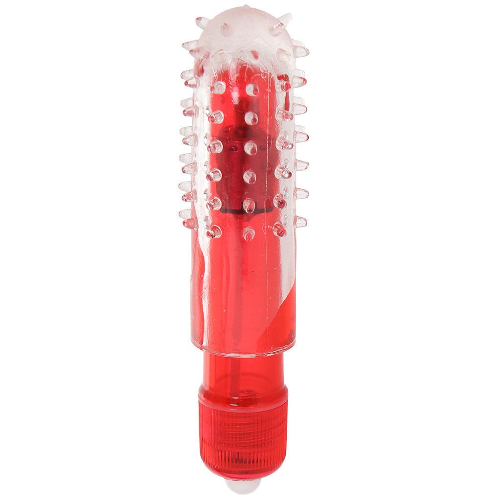 Travel Blaster Textured Bullet Vibe in Red Vibrators > Bullet and Egg Vibrators - Tophatter Daily Deals