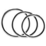 Stainless Steel 3 Piece Cock Ring Set Cock Rings - Tophatter Daily Deals