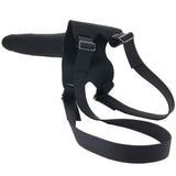 Accommodator Silicone Chin Strap Dildo in Black - Tophatter's Adult Products Dildo Sex Toys > Strap-On and Harnesses - Tophatter Daily Deals