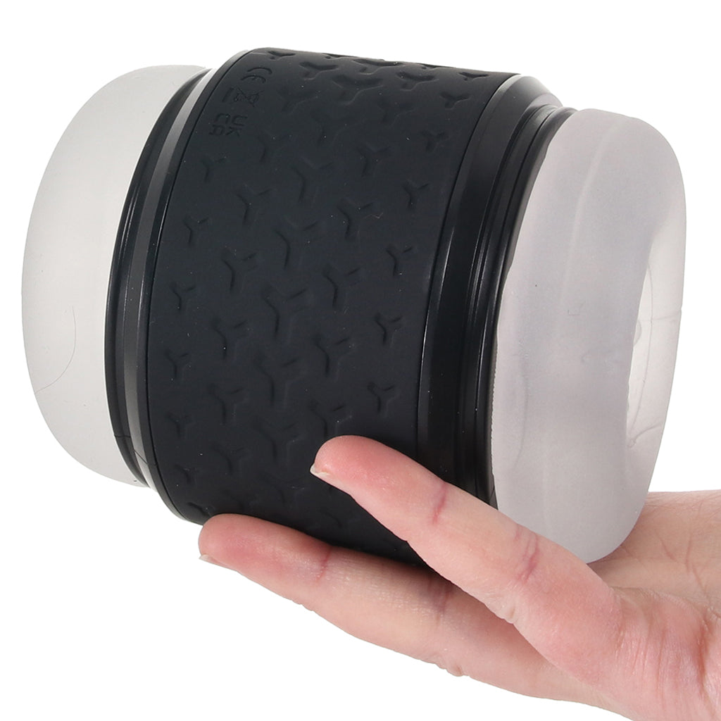 Jock Vibrating Double Stroker - Tophatter's Adult Sex Toys Online Male Masturbators > Discreet Masturbators - Tophatter Daily Deals