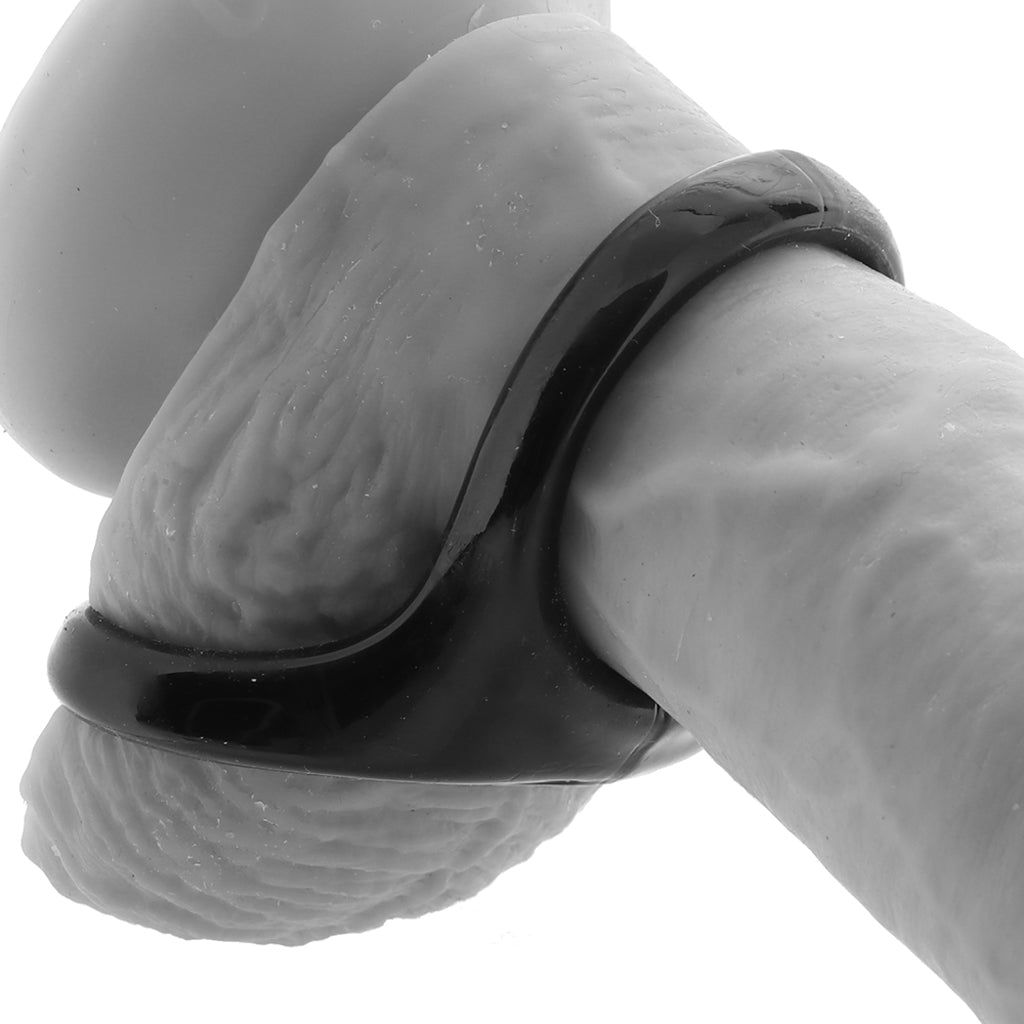 Colt Snug Tugger Dual Support Ring in Black - Tophatter's Adult Products Cock Rings - Tophatter Daily Deals