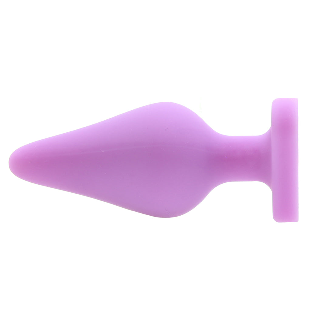 Candy Hearts Do Me Now Small Butt Plug in Purple - Tophatter's Adult Products Anal Sex Toys > Butt Plugs - Tophatter Daily Deals