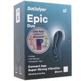 Satisfyer Epic Duo Vibrating Cock Ring Cock Rings - Tophatter Daily Deals