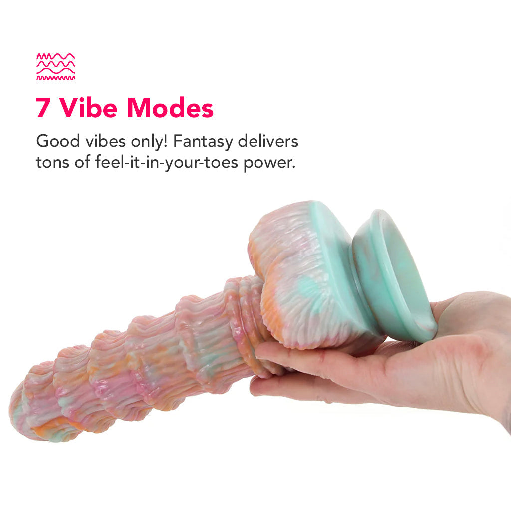 Fantasy 8 Inch Remote Silicone Vibe Vibrators > G-Spot Vibrators - Tophatter Daily Deals