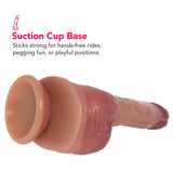 Renaissance DaVinci 8 Inch Sliding Foreskin Dildo in Tan Dildo Sex Toys > Realistic Dildos - Tophatter Daily Deals