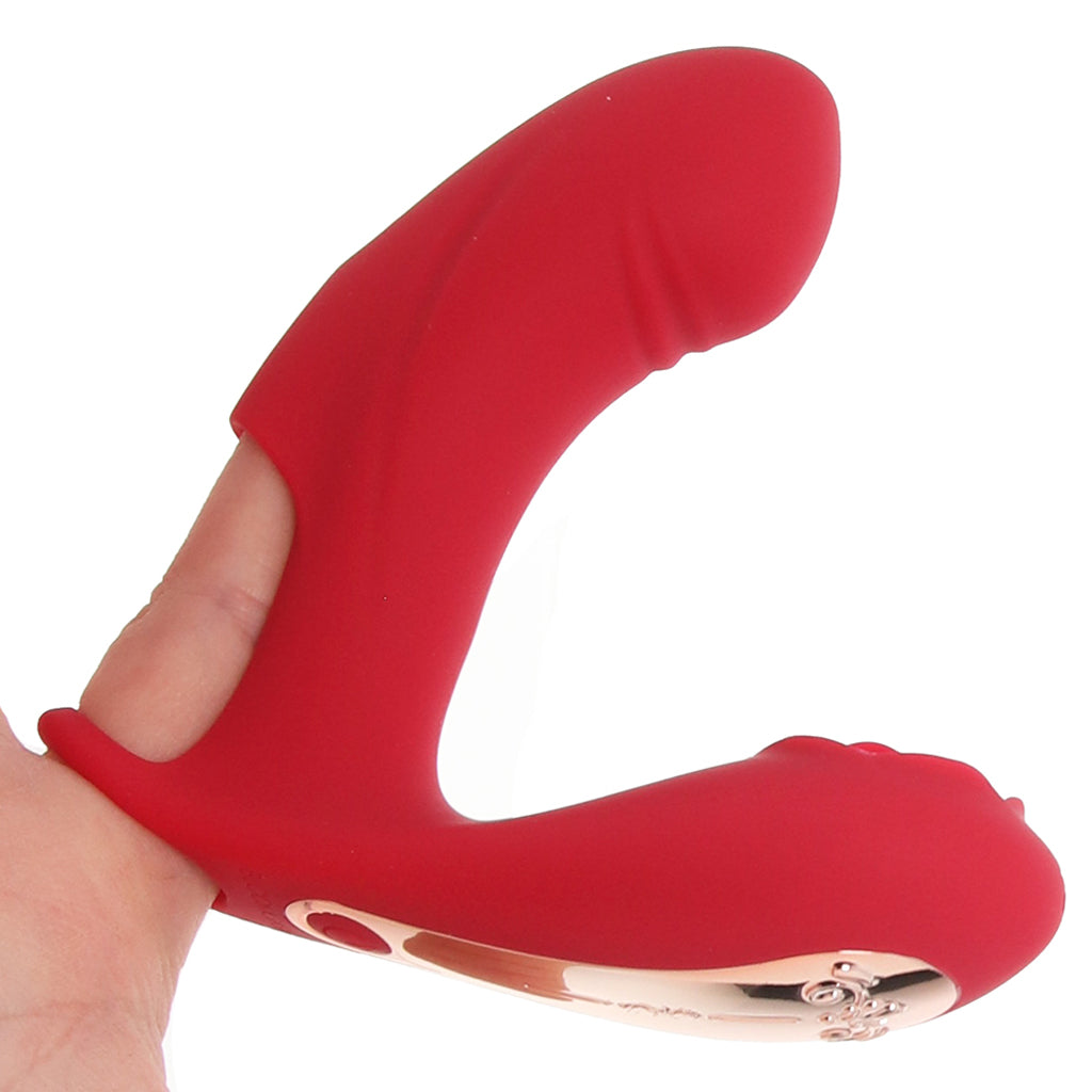 Bloomgasm Rose Touch Finger Vibe - Tophatter's Adult Sex Toys Online Vibrators > Finger Vibrators - Tophatter Daily Deals