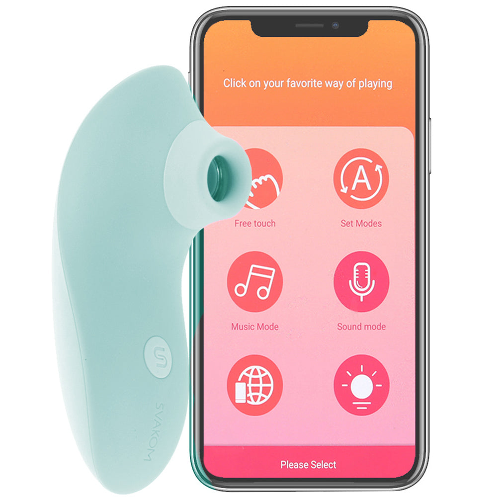 Pulse Lite Neo Suction Stimulator with App in Seafoam Blue Vibrators > Clitoral Stimulators - Tophatter Daily Deals