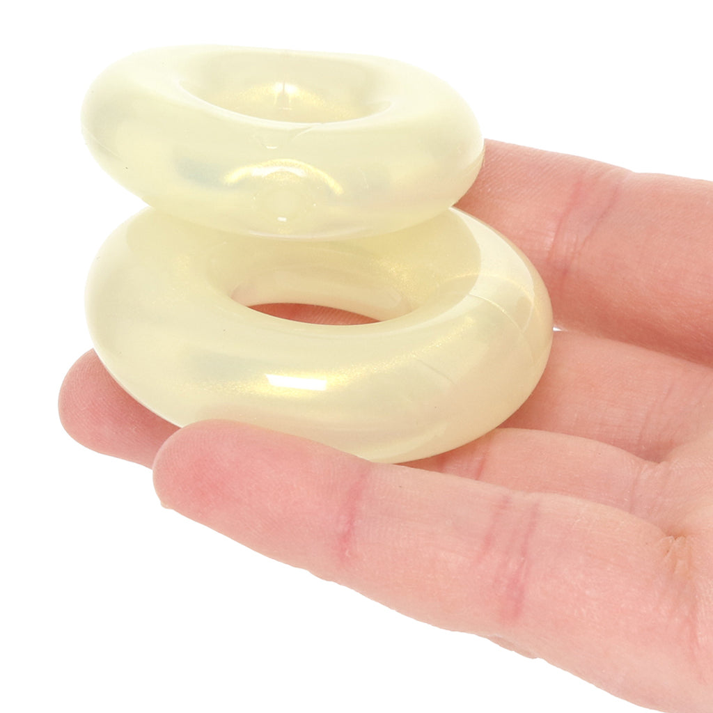 Fantasia Double Stack Cock Rings - Tophatter's Adult Sex Toys Online Cock Rings - Tophatter Daily Deals