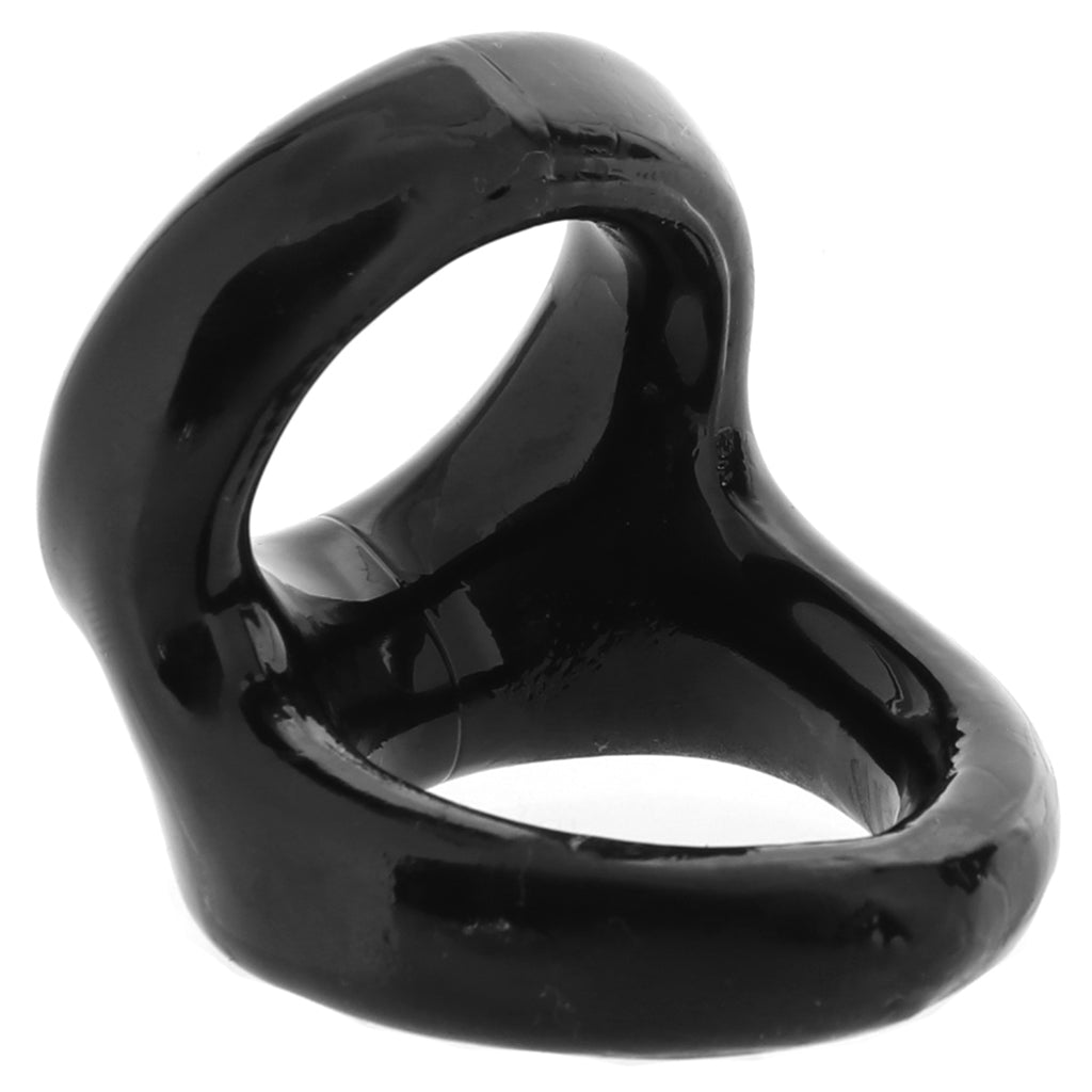 Colt Snug Tugger Dual Support Ring in Black - Tophatter's Adult Products Cock Rings - Tophatter Daily Deals