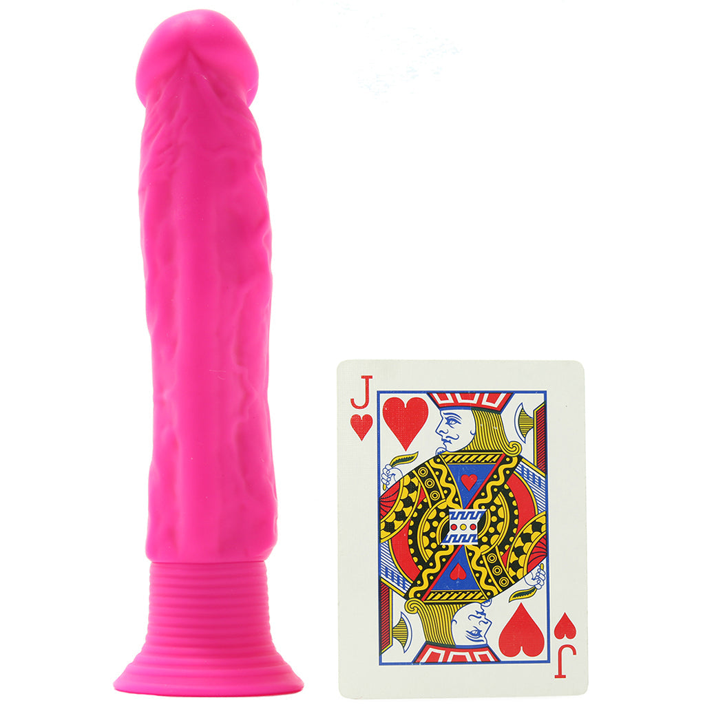 Neon Silicone Wall Banger Vibe in Pink Vibrators > Realistic Vibrator Dildos - Tophatter Daily Deals