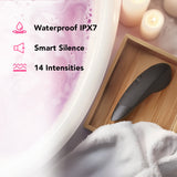 Womanizer Enhance Pleasure Air Vibe in Black - Tophatter's Adult Sex Toys Online Vibrators > Clitoral Suction & Stimulation - Tophatter Daily Deals