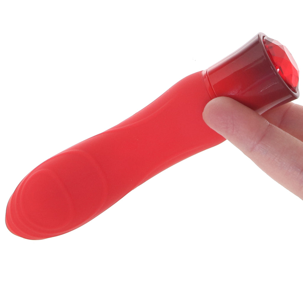 Oh My Gem Desire Vibe in Ruby Vibrators > Clitoral Stimulators - Tophatter Daily Deals