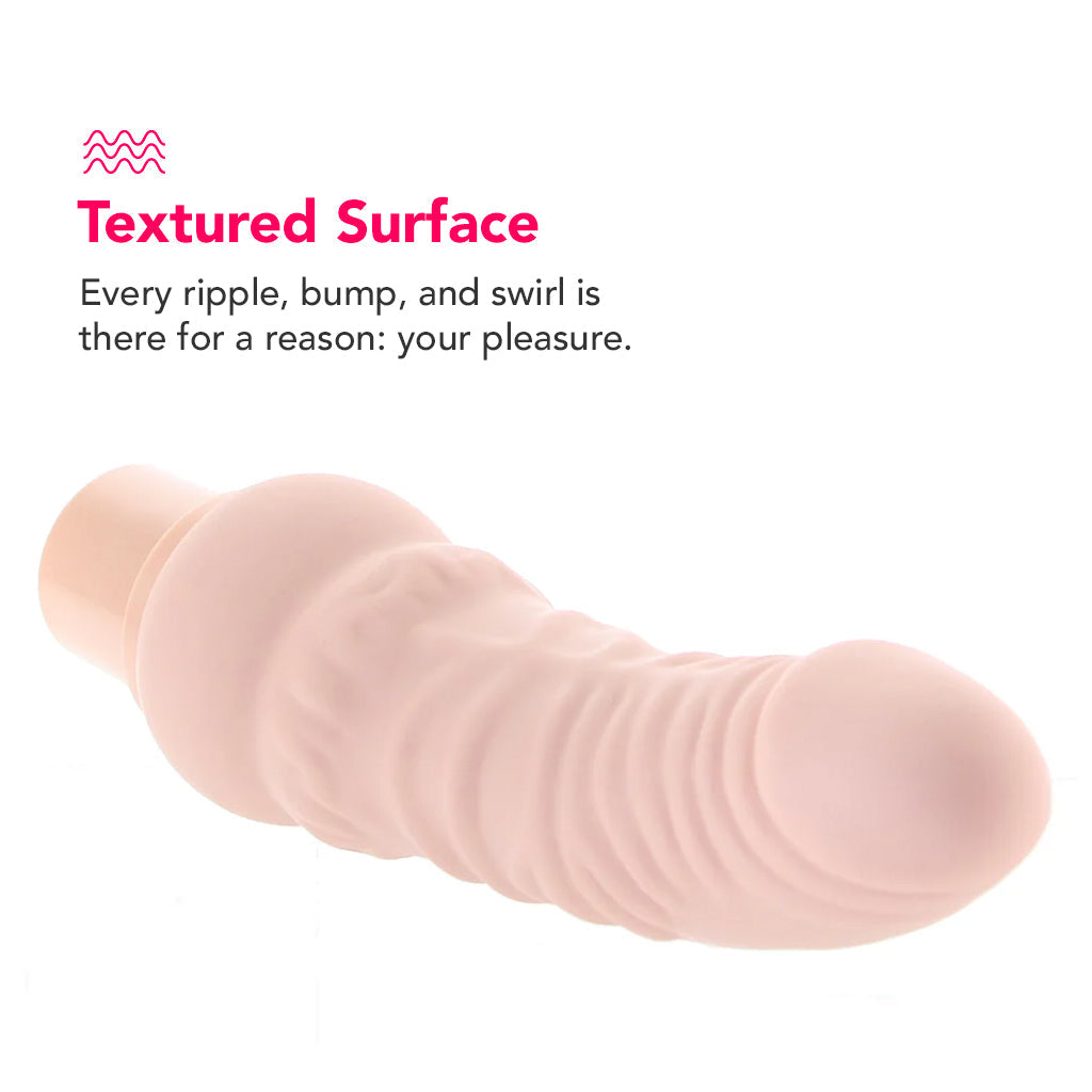 Power Stud Rechargeable Curvy Vibe in Light Vibrators > Realistic Vibrator Dildos - Tophatter Daily Deals