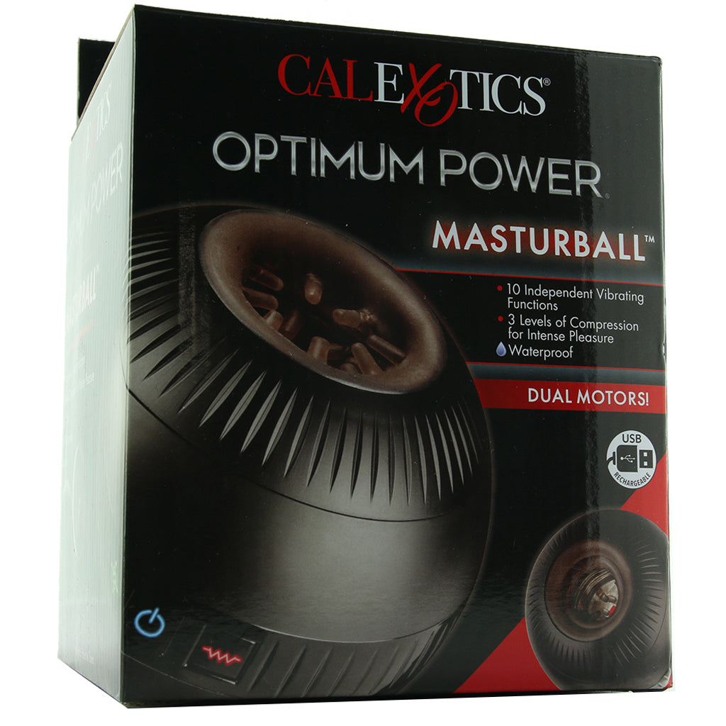 Optimum Power Masturball - Tophatter's Adult Sex Toys Online Male Masturbators > Vibrating - Tophatter Daily Deals