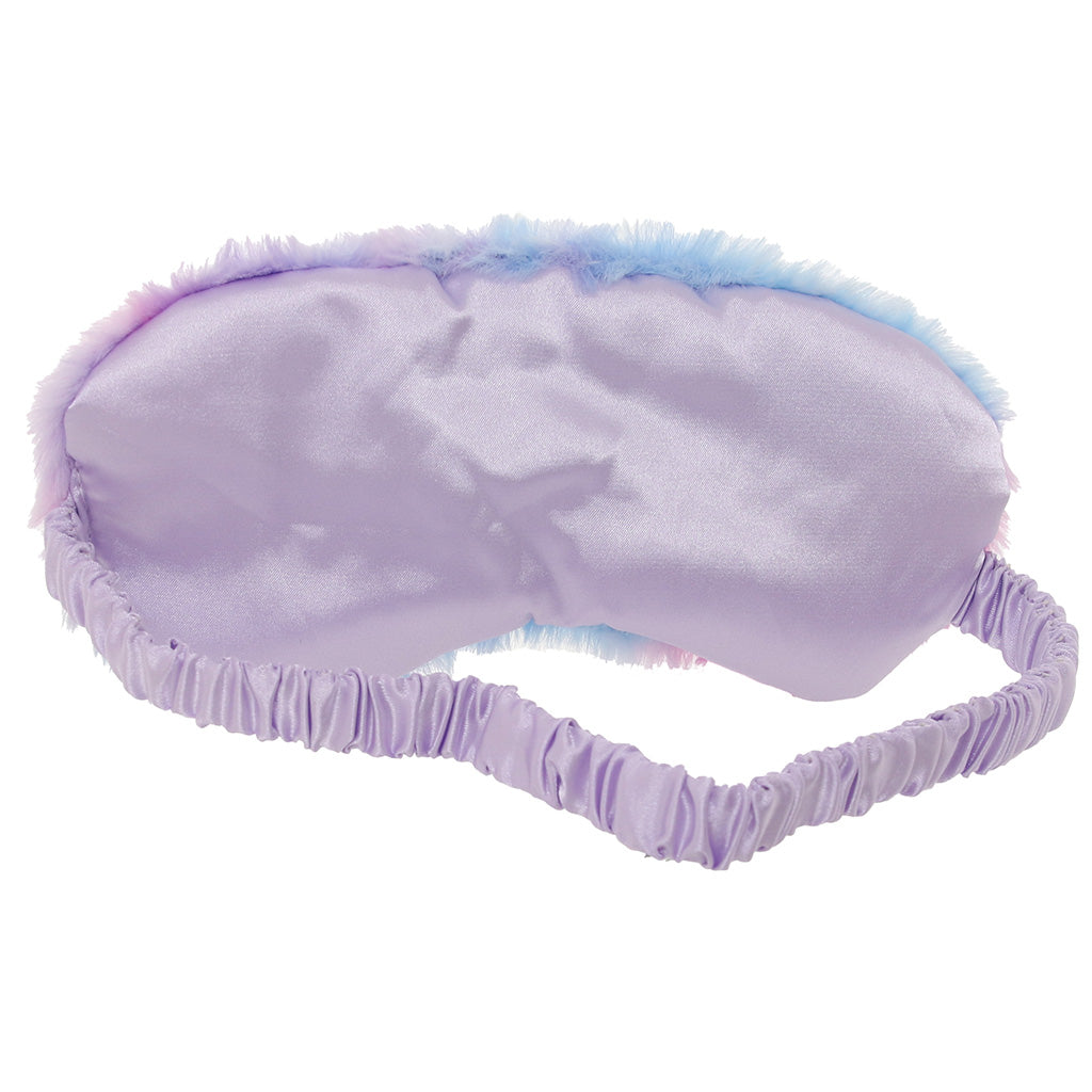 Ouch! Fluffy Blindfold in Multi-Colour Bondage and Fetish > Pleasure Masks and Dress Up Play - Tophatter Daily Deals