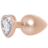 Booty Bling Gold Metal Jewelled Butt Plug in Large Anal Sex Toys > Butt Plugs - Tophatter Daily Deals