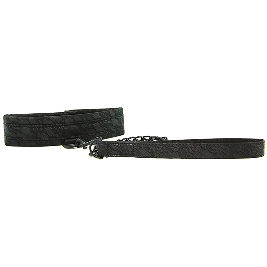 Sincerely Lace Leash & Collar - Tophatter's Adult Products Bondage and Fetish > Leashes and Collars - Tophatter Daily Deals