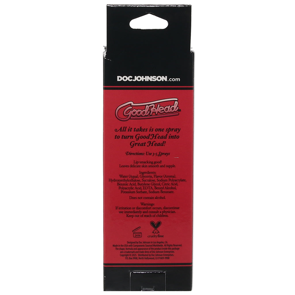 GoodHead Juicy Mouth Spray 2oz/59ml in Sex on the Beach Lubes and Lotions > Flavored Sex Lubes - Tophatter Daily Deals