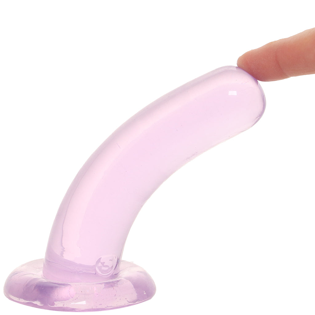 RealRock 5 Inch Straight Dildo in Purple Dildo Sex Toys > Non-Phallic Dildos - Tophatter Daily Deals