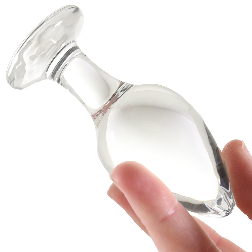 Clarity Utopian Trinity Glass Butt Plug Set Anal Sex Toys > Butt Plugs - Tophatter Daily Deals