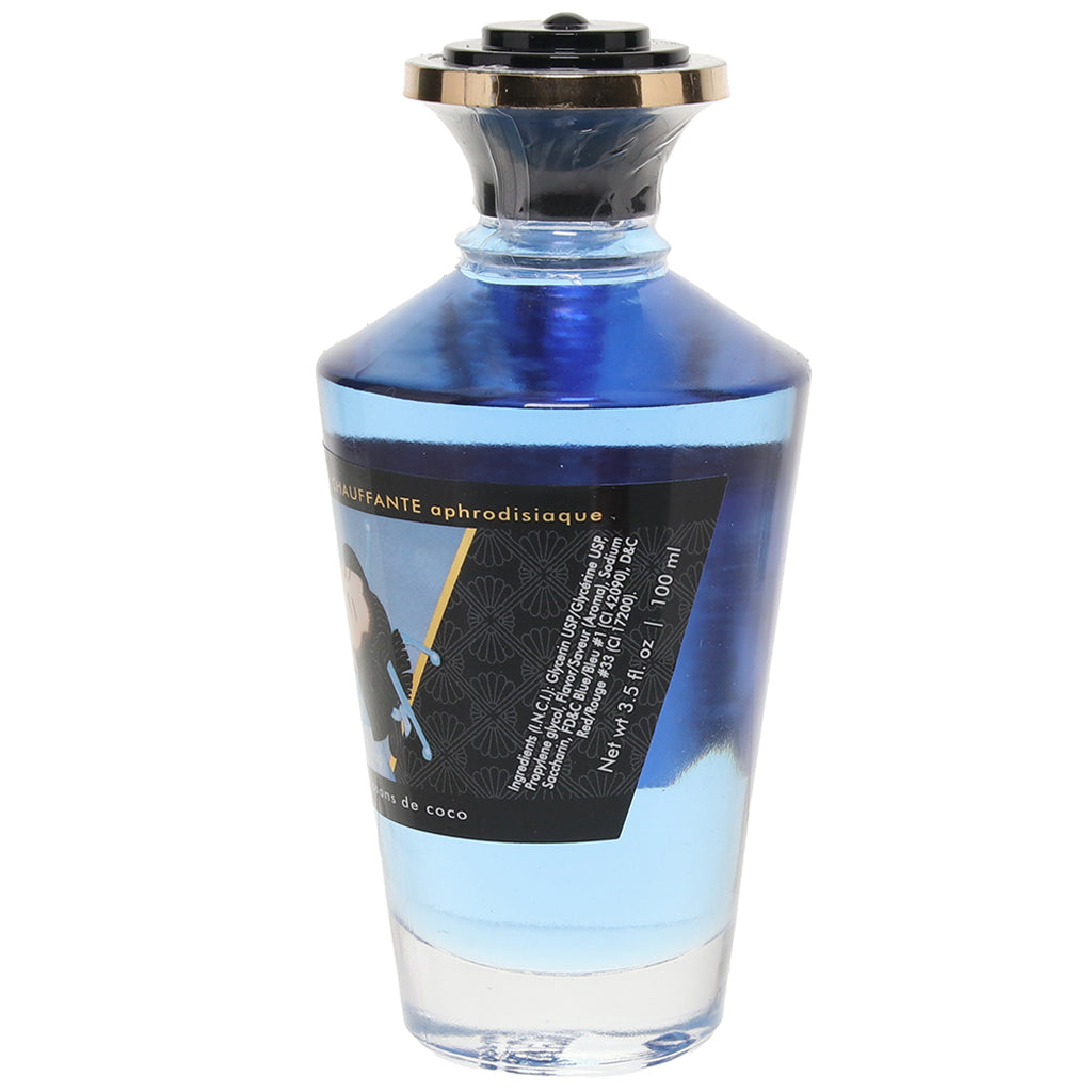 Aphrodisiac Warming Oil 3.5oz/100ml in Coconut Thrills - Tophatter's Adult Products Sensual Love > Massage - Tophatter Daily Deals
