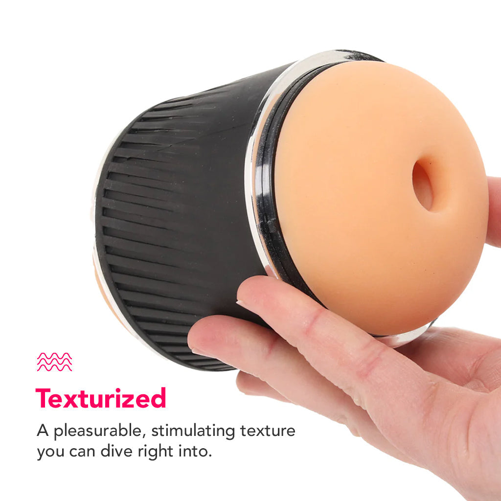 PinkCherry Realistic Dual Ended Stroker - Tophatter's Adult Products Male Masturbators > Pocket Strokers - Tophatter Daily Deals