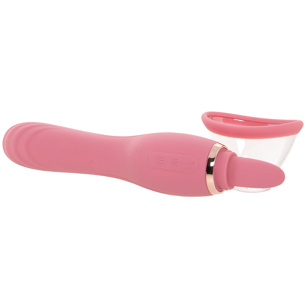 Le Wand Lick 3-in-1 Double-Ended Vibe Vibrators > Clitoral Stimulators - Tophatter Daily Deals