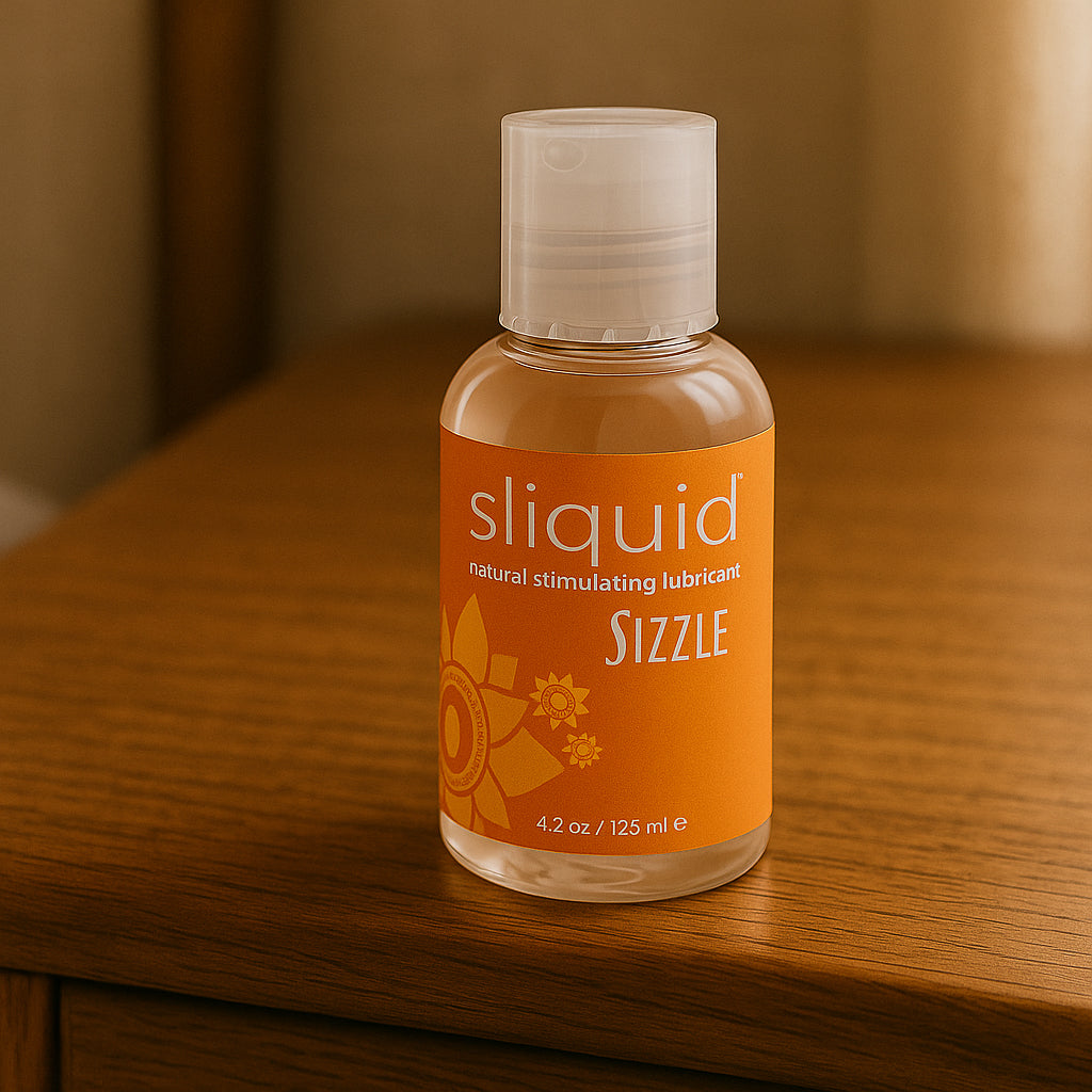 Sizzle Natural Stimulating Lubricant in 4.2oz/125ml - Tophatter's Adult Products Lubes and Lotions > Stimulating Lubricants - Tophatter Daily Deals
