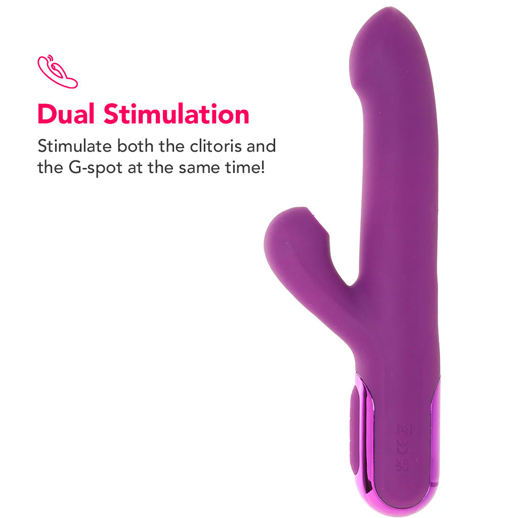 Fantasy For Her Super SoniX Thrusting Rabbit Vibe Vibrators > Rabbit Vibrators - Tophatter Daily Deals