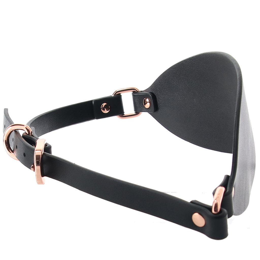 Bondage Couture Blindfold in Rose Gold - Tophatter's Adult Sex Toys Online Bondage and Fetish > Pleasure Masks and Dress Up Play - Tophatter Daily Deals
