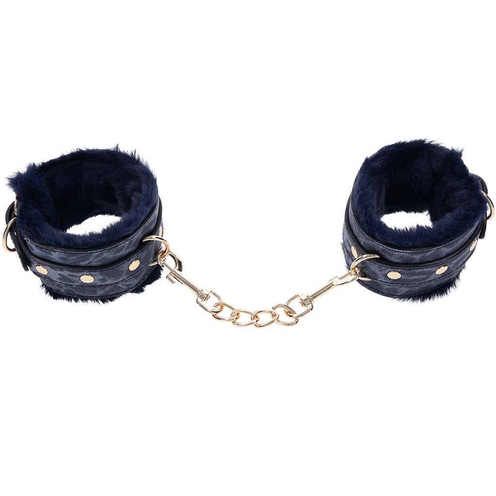 Sex & Mischief Cougar Fur Handcuffs Bondage and Fetish > Wrist and Ankle Cuffs - Tophatter Daily Deals