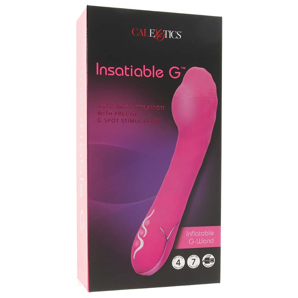 Insatiable G Inflatable G-Wand Vibe - Tophatter's Vibrator Deals Online Vibrators > G-Spot Vibrators - Tophatter Daily Deals