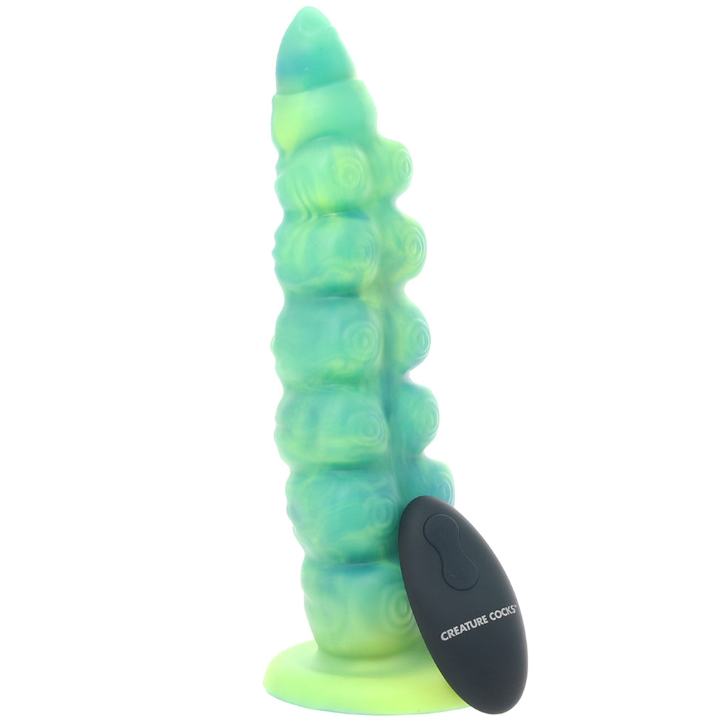 Creature Cocks Squirmer Thrusting & Vibrating Dildo Dildo Sex Toys > Fantasy Dildos - Tophatter Daily Deals