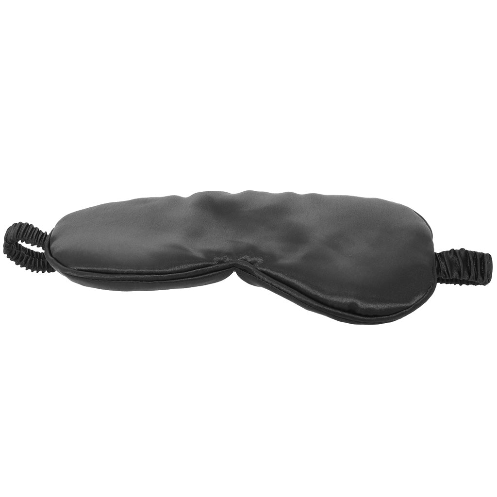 Ouch! Satin Blindfold in Black Bondage and Fetish > Pleasure Masks and Dress Up Play - Tophatter Daily Deals