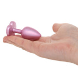 Booty Bling Pink Metal Jewelled Butt Plug in Small Anal Sex Toys > Butt Plugs - Tophatter Daily Deals