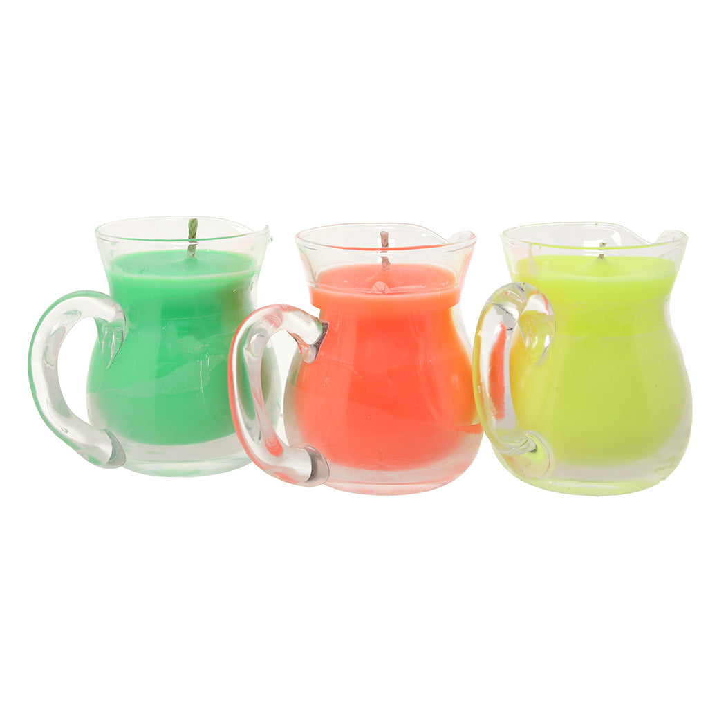 Master Series Glow Pour UV Drip Candle Set Bondage and Fetish > Tools & Accessories - Tophatter Daily Deals