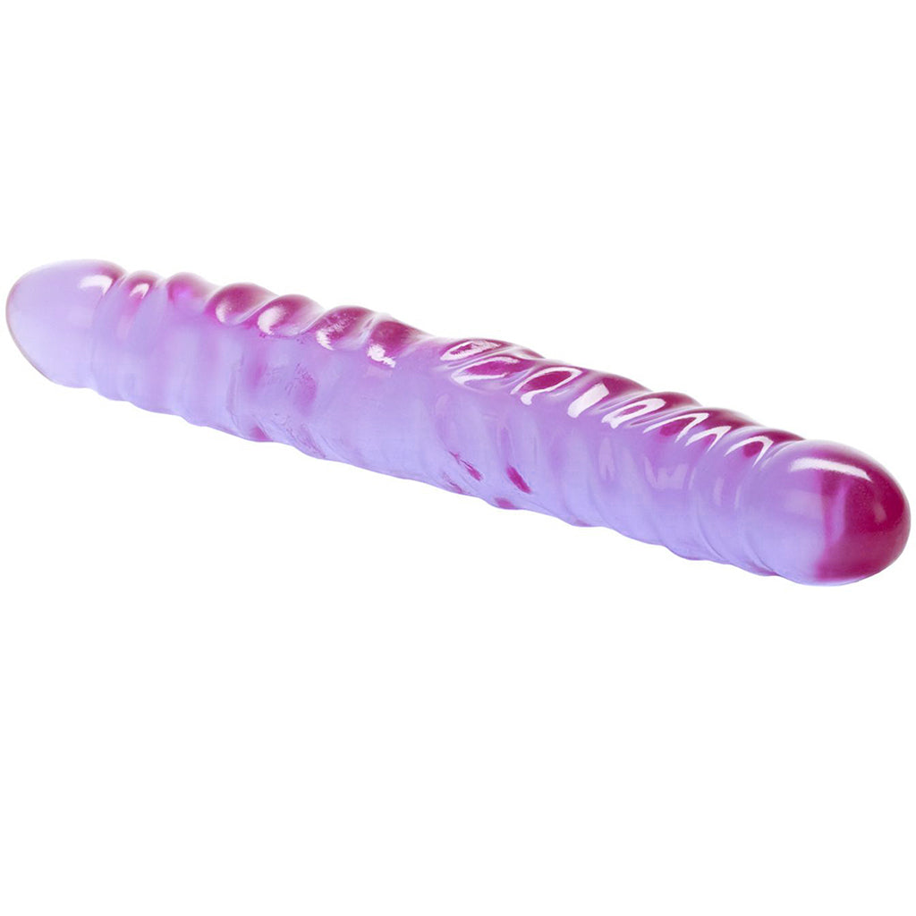 Reflective Gel 12 Inch Veined Double Dildo - Tophatter's Adult Products Dildo Sex Toys > Double Ended Dildos - Tophatter Daily Deals