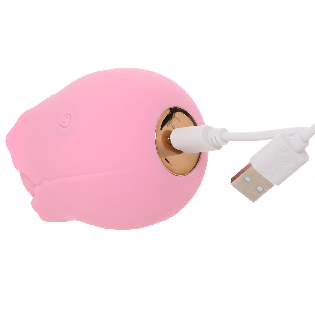 Inya The Vibrating Rose in Pink Vibrators > Clitoral Stimulators - Tophatter Daily Deals