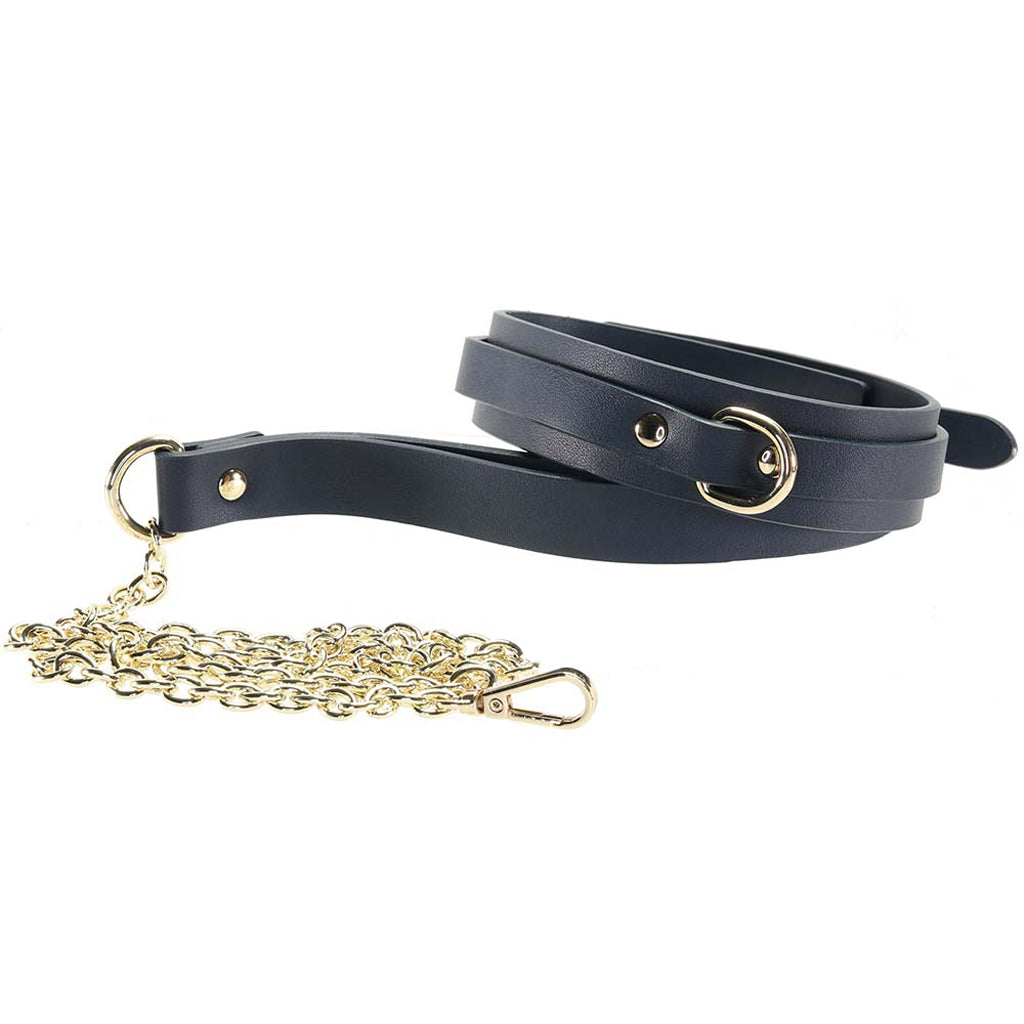Bondage Couture Collar & Leash Bondage and Fetish > Leashes and Collars - Tophatter Daily Deals