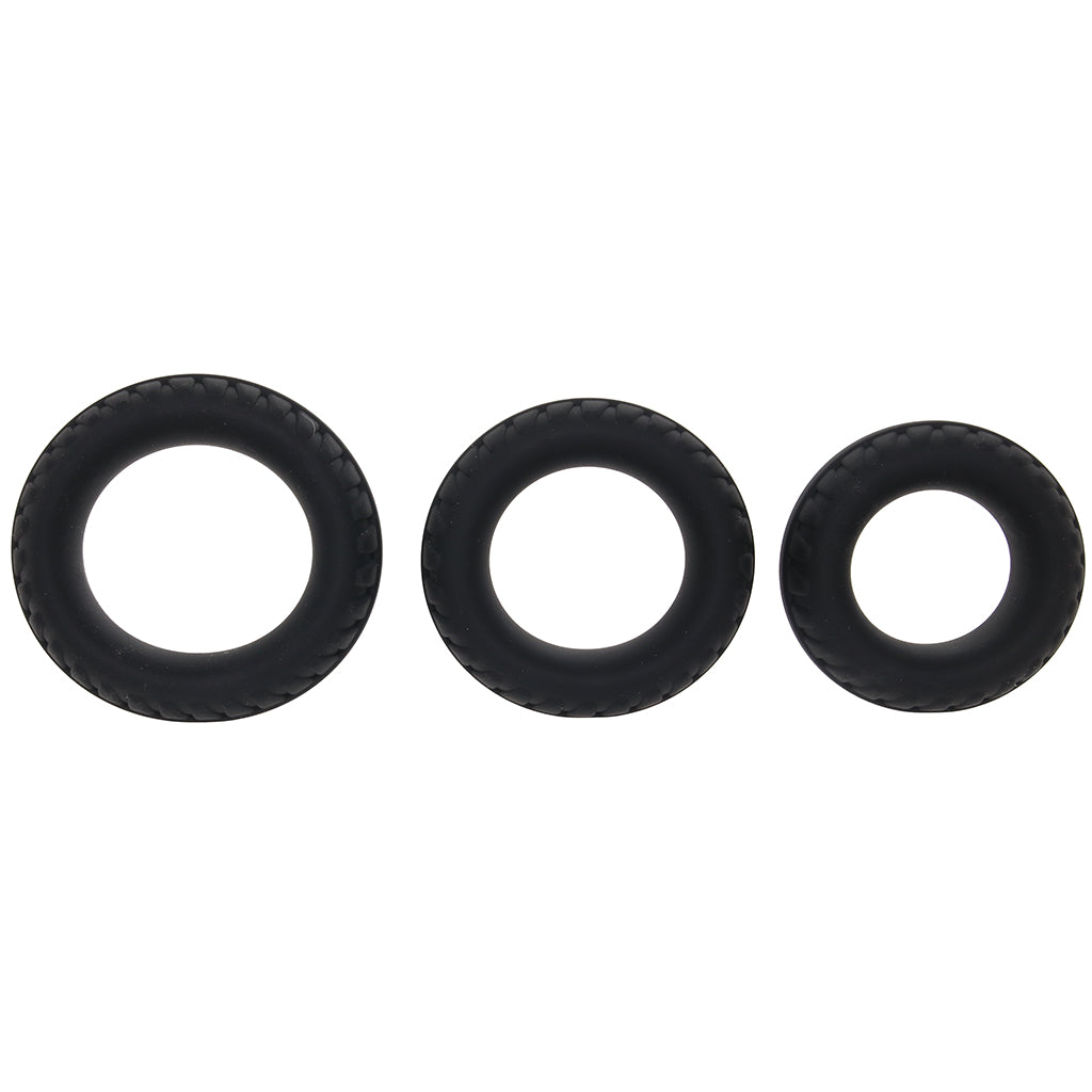 Performance Plus Drift 3 Ring Set Cock Rings - Tophatter Daily Deals