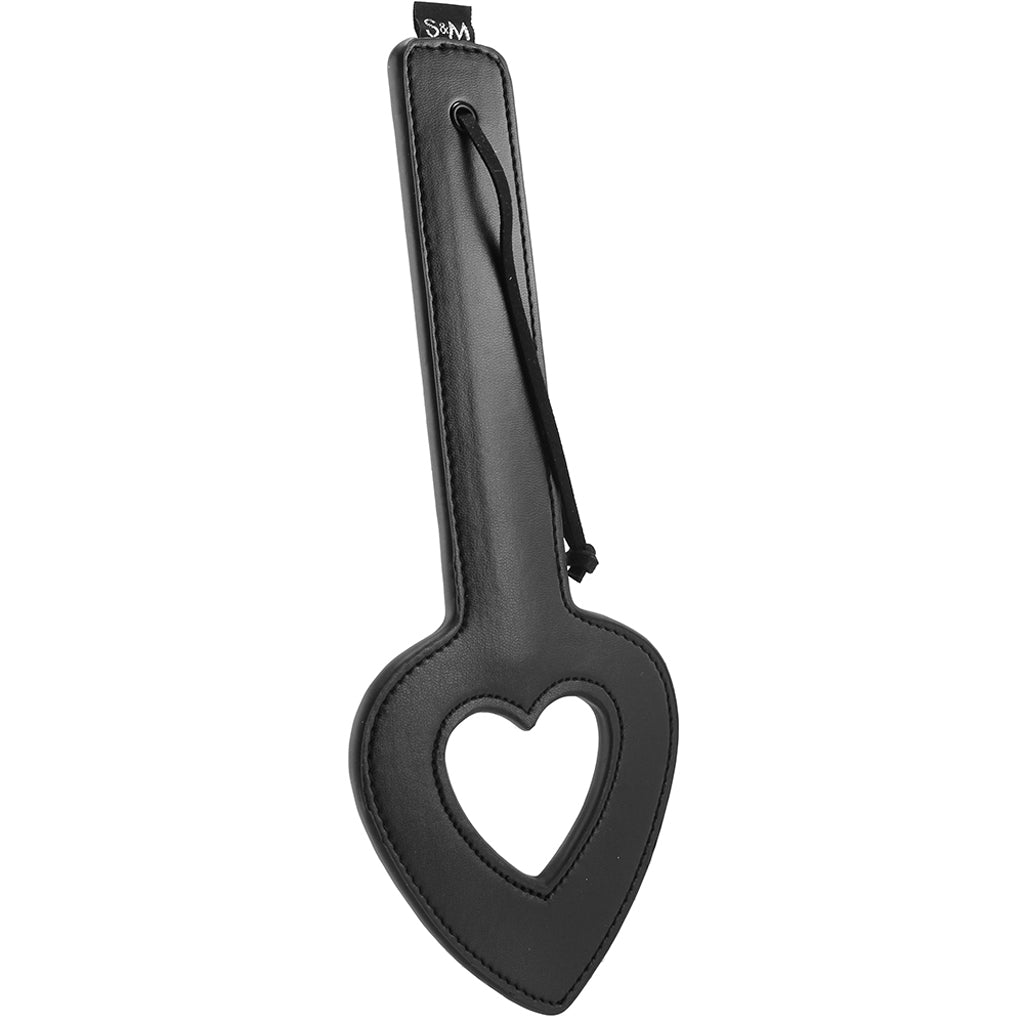 Sex & Mischief Shadow Heart Paddle - Tophatter's Adult Products Bondage and Fetish > Whips and Crops - Tophatter Daily Deals